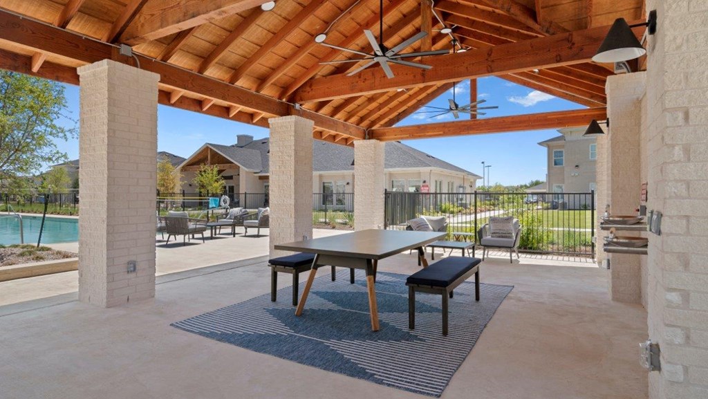 Emerson at Leander Poolside Patio Lounge