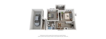 Emerson at Leander A2 Z Garage Floor Plan