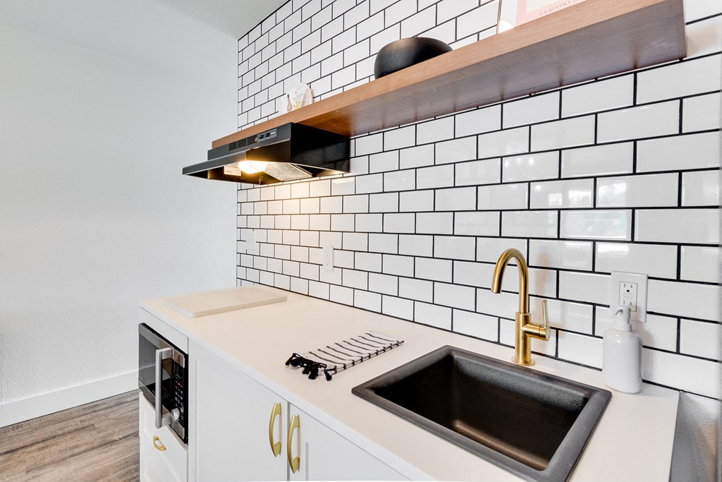 The Empire Apartments Model Kitchen