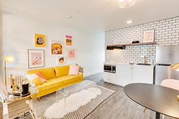 The Empire Apartments Model Living Room - Photo Gallery 3