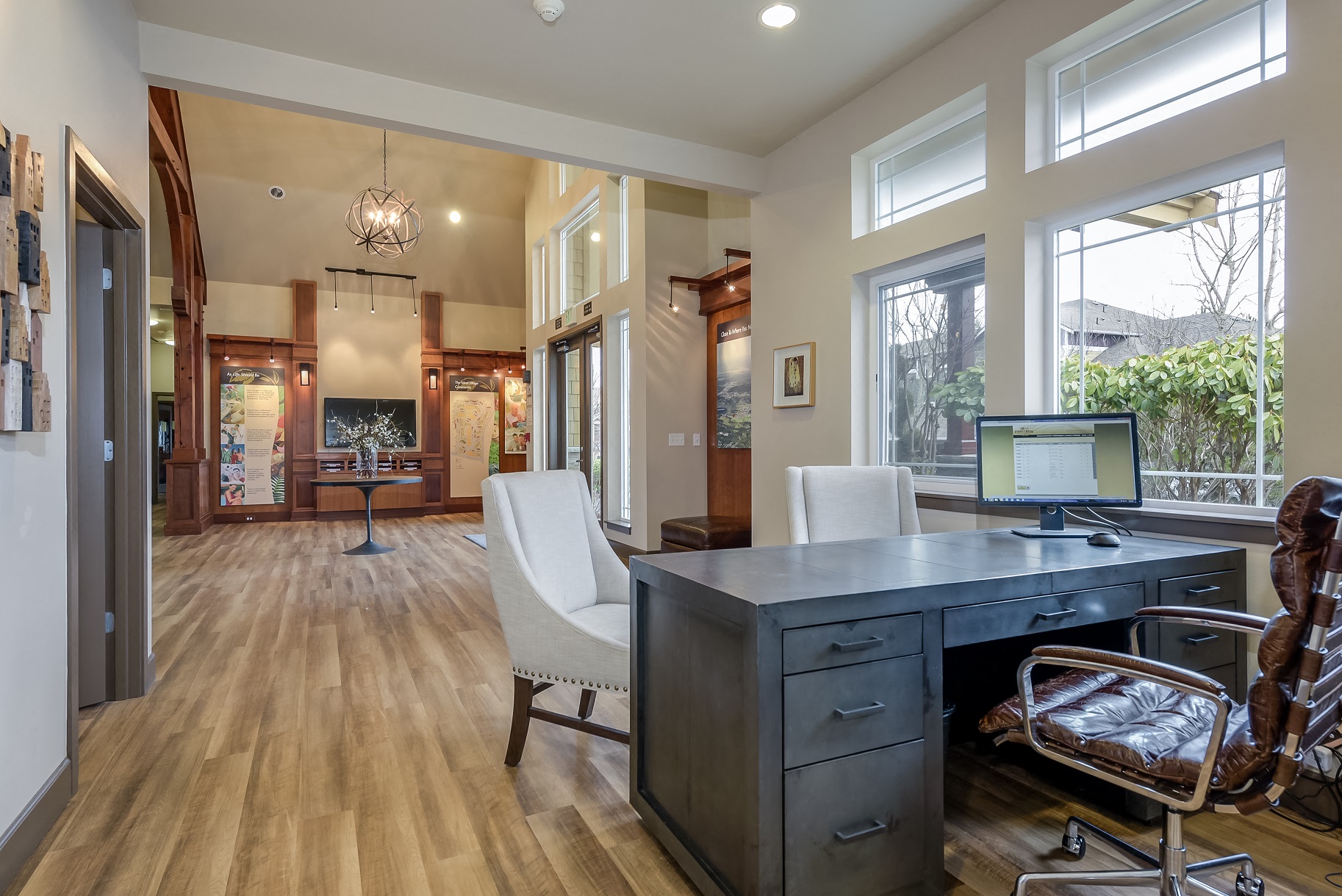 Evans Creek at Woodbridge Redmond, WA Front Office