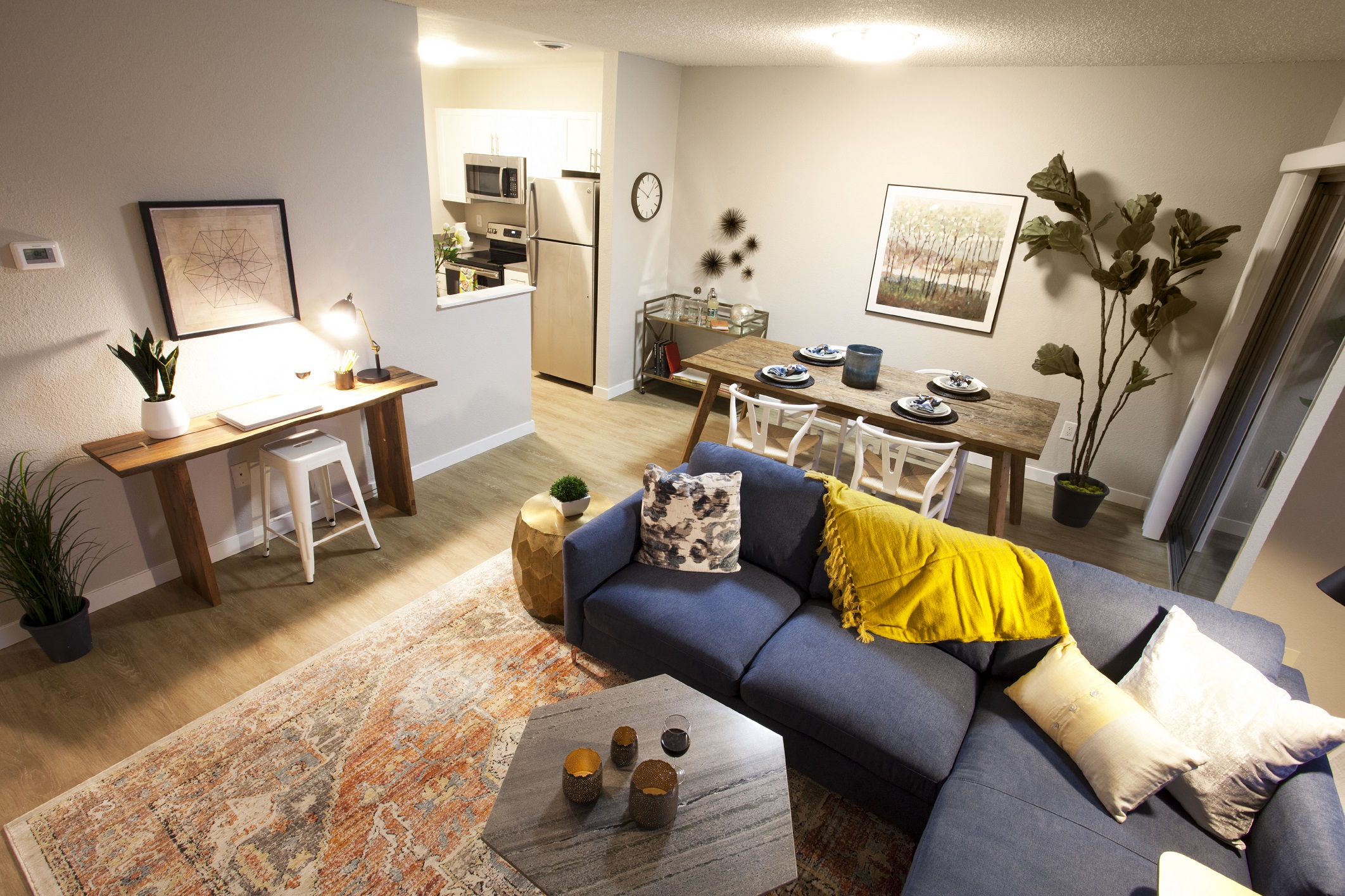 Evergreen Ridge_Richland WA_Apartment Living Room Layout