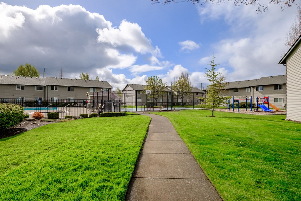 our apartments offer a park with a playground