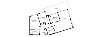 Vela Apartments F1 Floor Plan