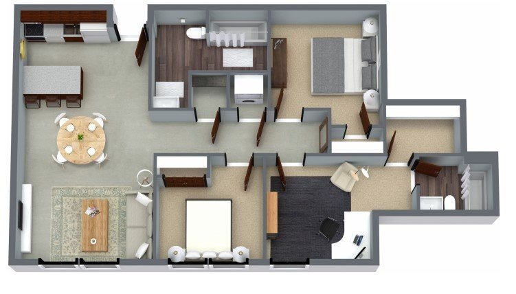 Carriage A floorplan