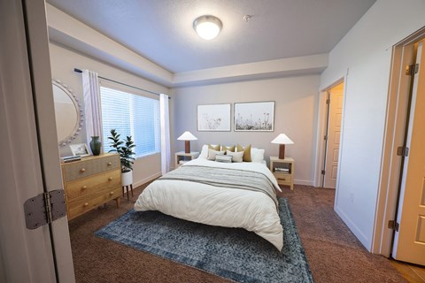 The Boulevard Model Bedroom