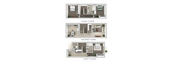 FirGrove_Vancouver_WA_FloorPlan_3x2TH_