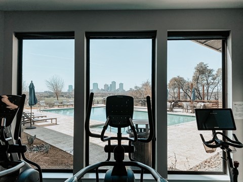 Fitness Center at Presidio at River East, Fort Worth, TX