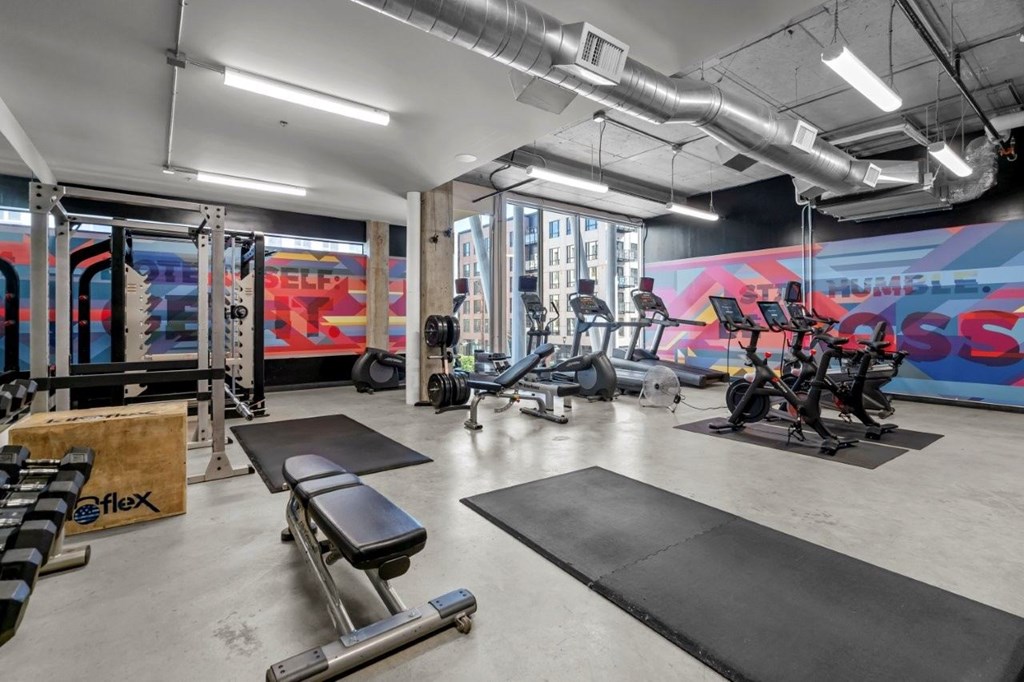 Q21 Apartments in Portland, Oregon Fitness Center