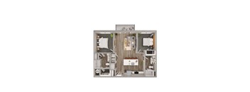 Lenox Bayside B3 Floor Plan