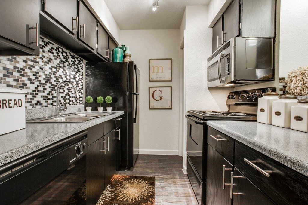 Forty200 Apartments Model Kitchen