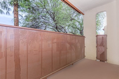 Fox Point Apartments in Tucson, Arizona Private Patio