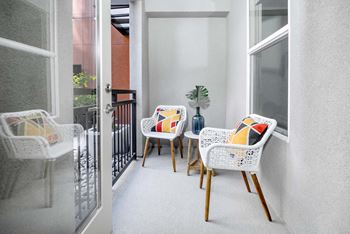 Private Patios in Select Units