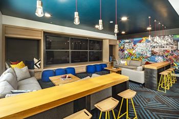Media Lounge with Video Wall