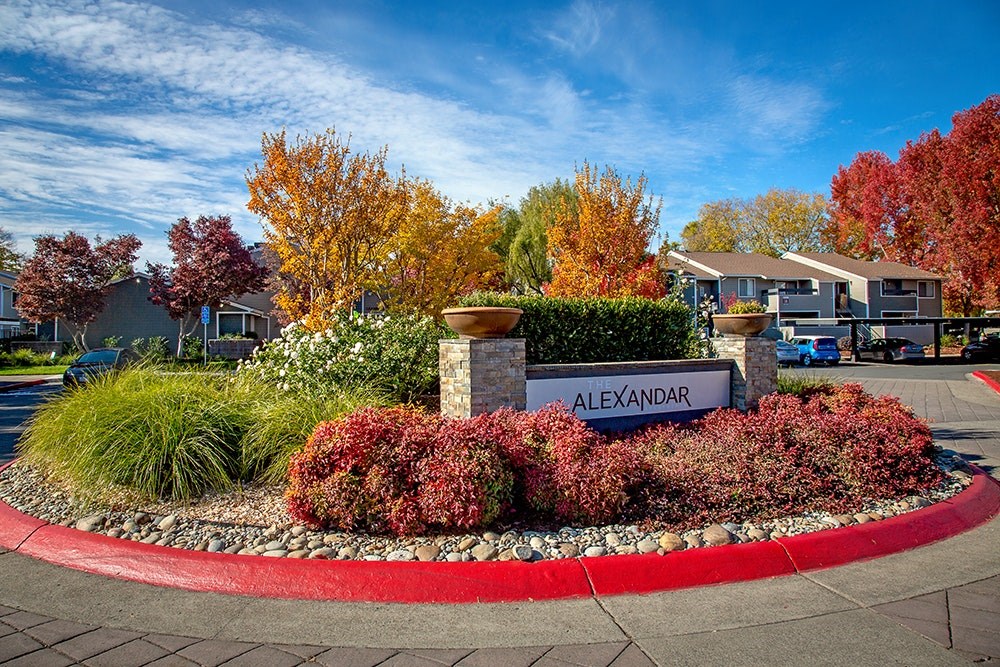 The Alexandar Monument Sign