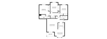G Floor Plan at Lion's Gate, Walla Walla Washington