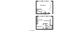 GEO Apartments Live Work Loft Floor Plan