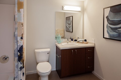 Grant park village shot of bathroom sink