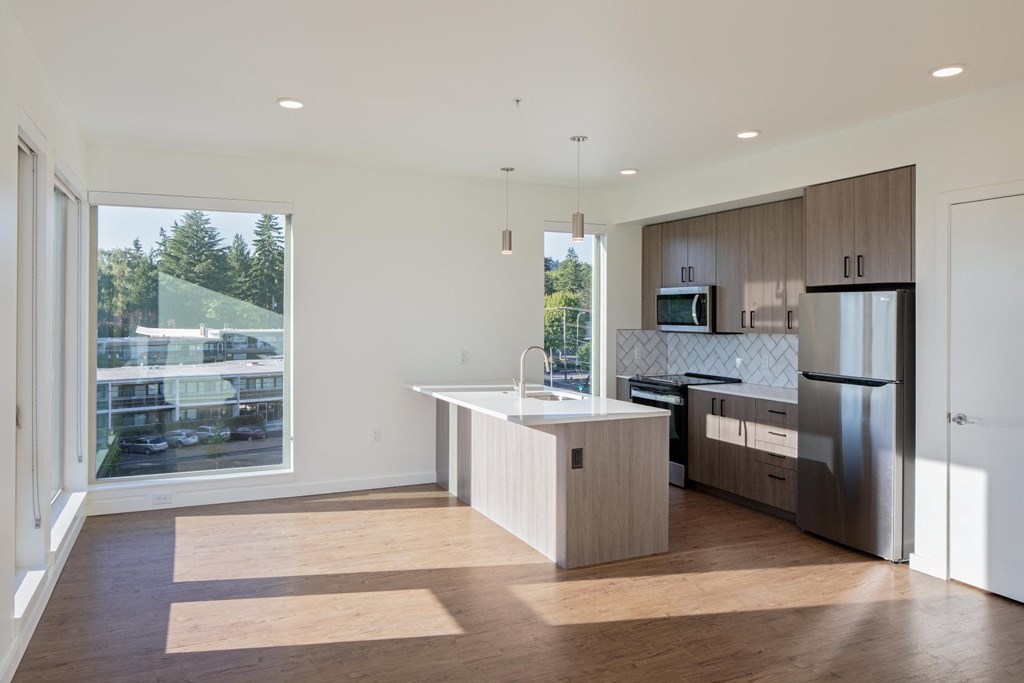 The Gabe Apartments in Portland, Oregon Kitchen