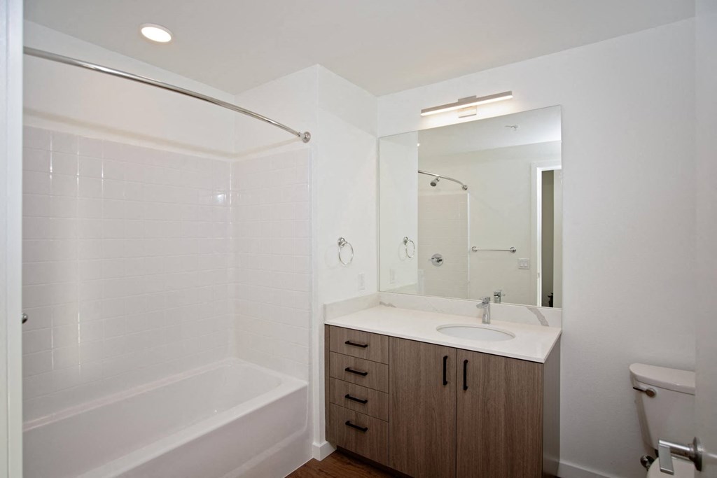 The Gabe Apartments in Portland, Oregon Bathroom