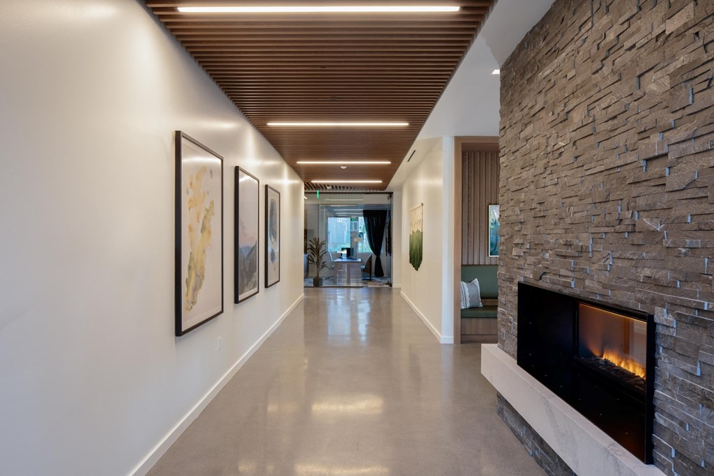 The Gabe Apartments in Portland, Oregon Entrance and Lobby