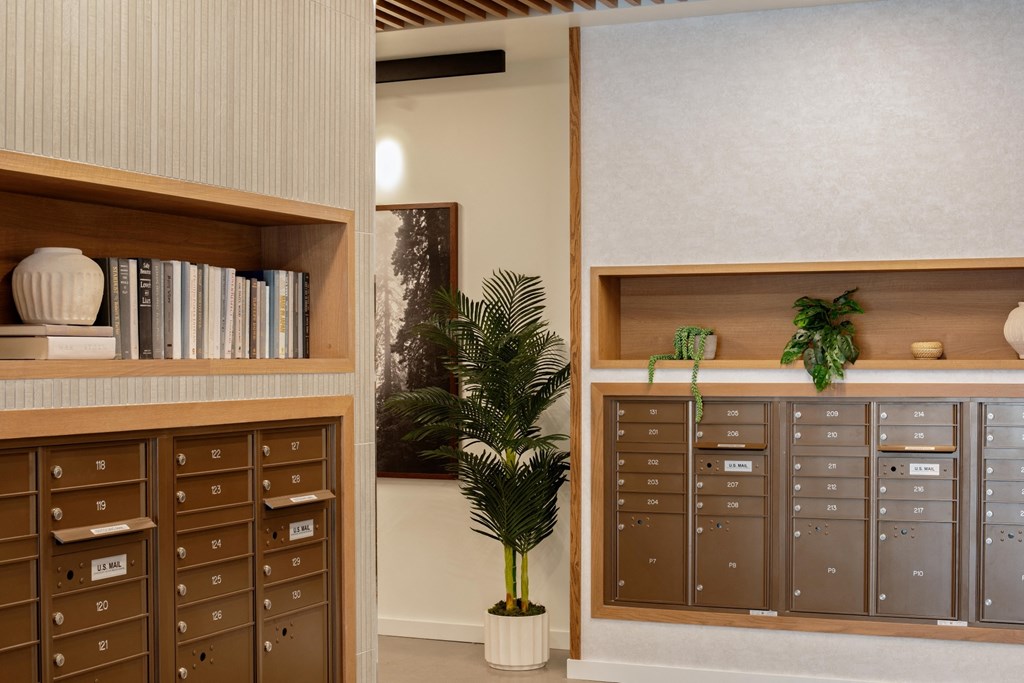 The Gabe Apartments in Portland, Oregon Mail Area