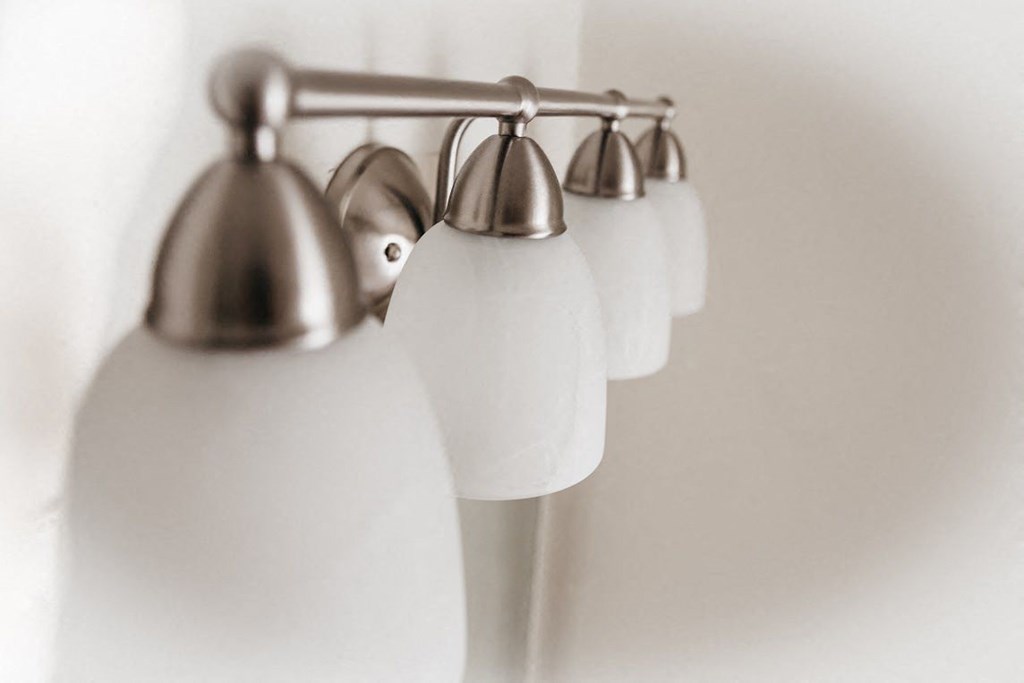 GoGo Heights Apartments Model Bathroom Lighting