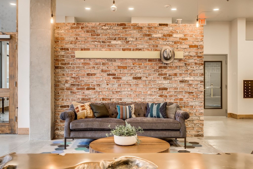 Goat Blocks in Portland, Oregon Clubhouse Lounge