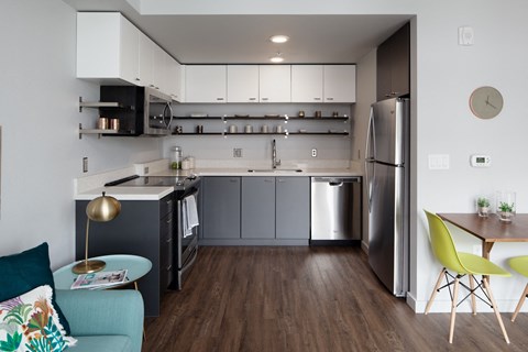 Goat Blocks in Portland, Oregon Model Kitchen