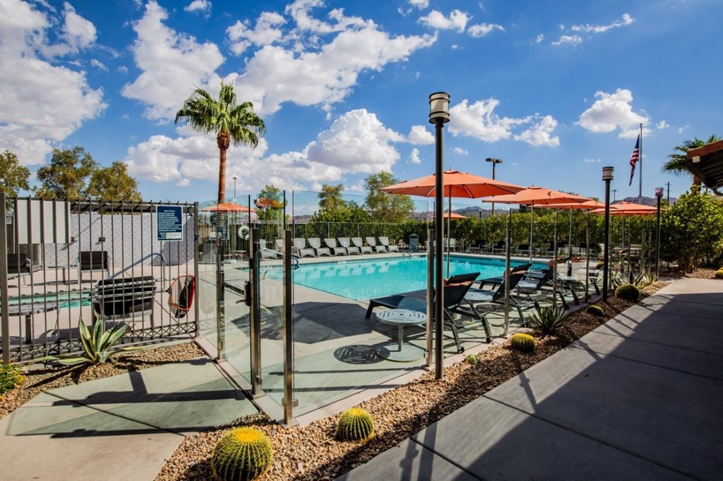 Colton Apartments pool area