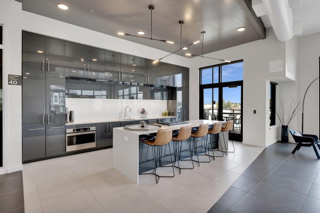 Harbor Sky Clubhouse Kitchen