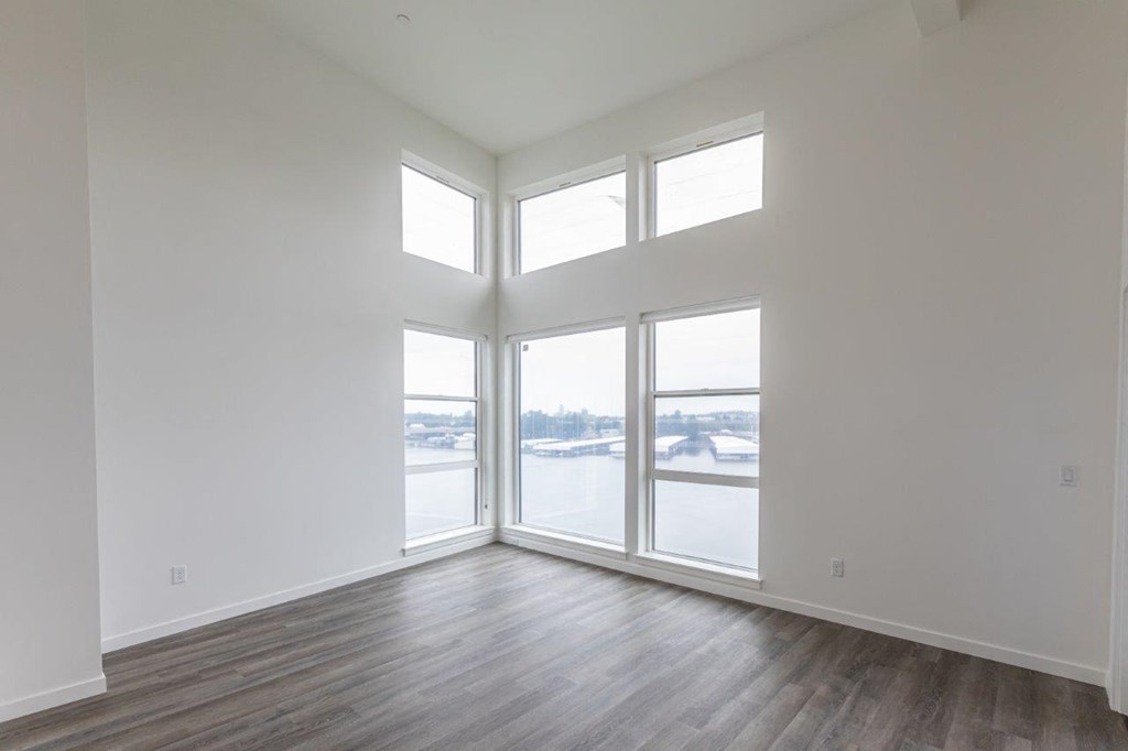 Harbor Sky Living Room with Large Windows