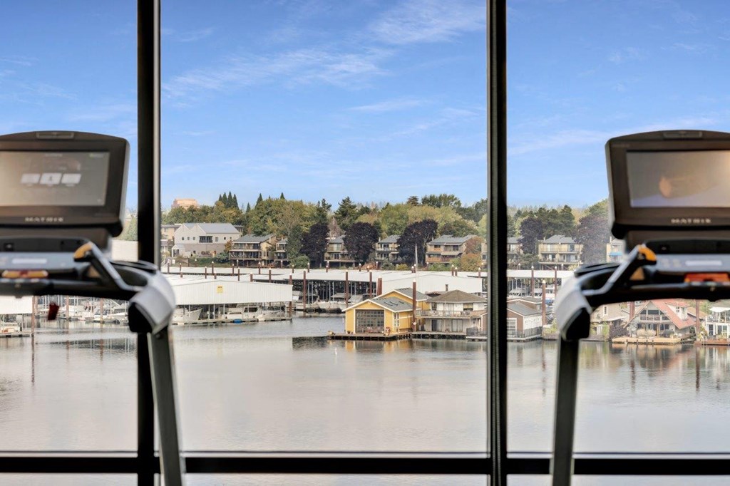 Harbor Sky Fitness Center with Beautiful Water Views