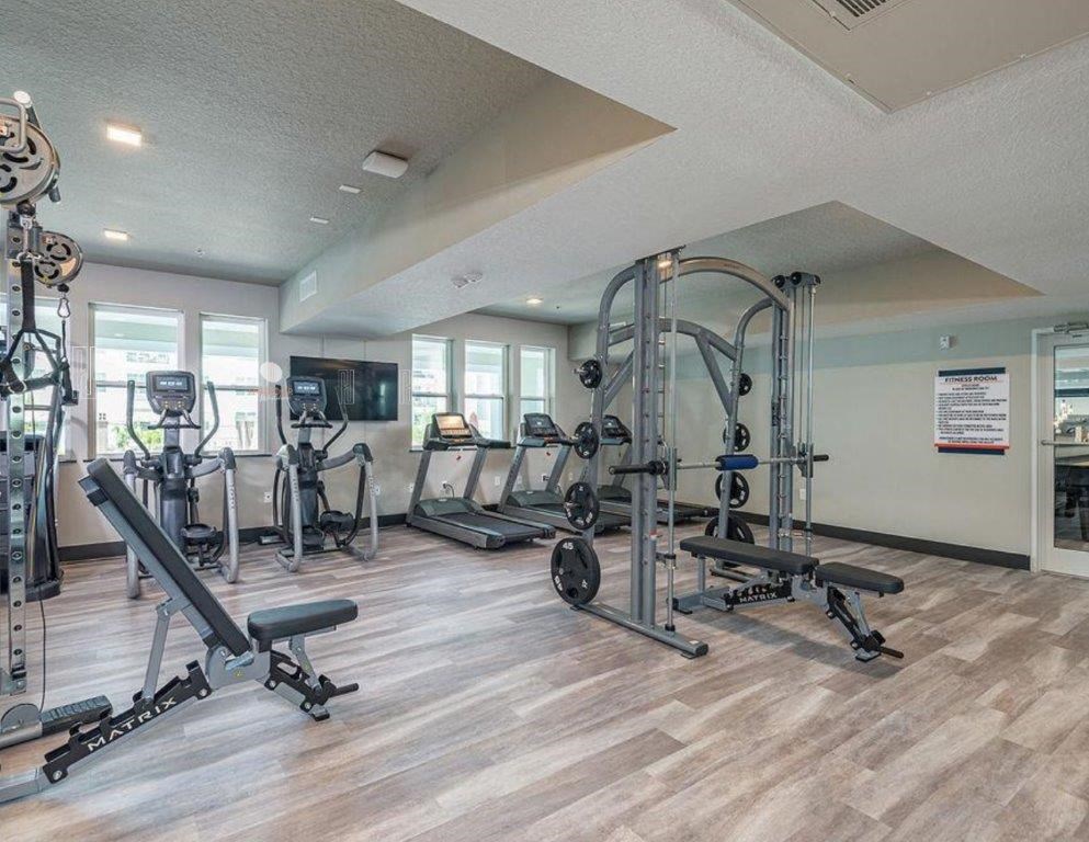 the apartments at masse corner 205 fitness room