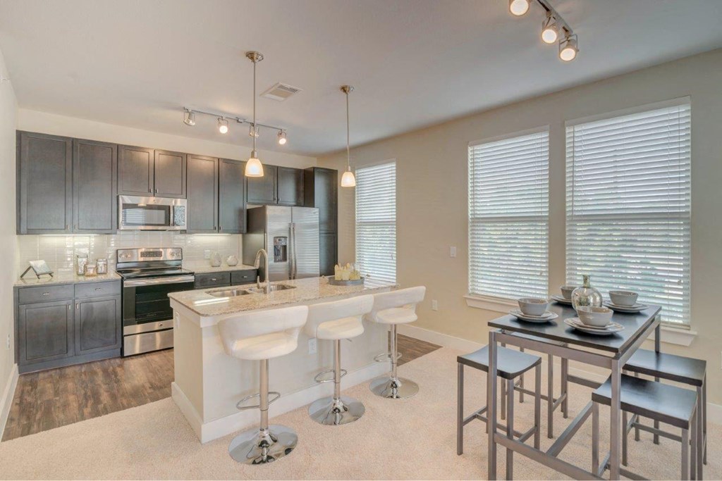 Harpers Retreat Model Kitchen with Island