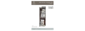 The Hayes on Stone Way Apartments Floor Plan Open + Den 6