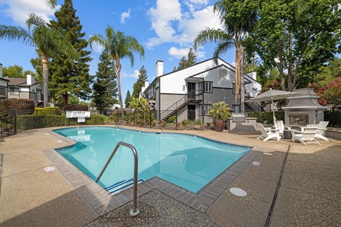 Hazel Ranch Apartments in Fair Oaks, California Pool