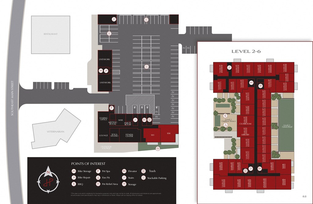 HenleyPlace_Milwaukie_OR_SiteMap