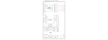 Heritage Plaza Studio E4 1 Floor Plan