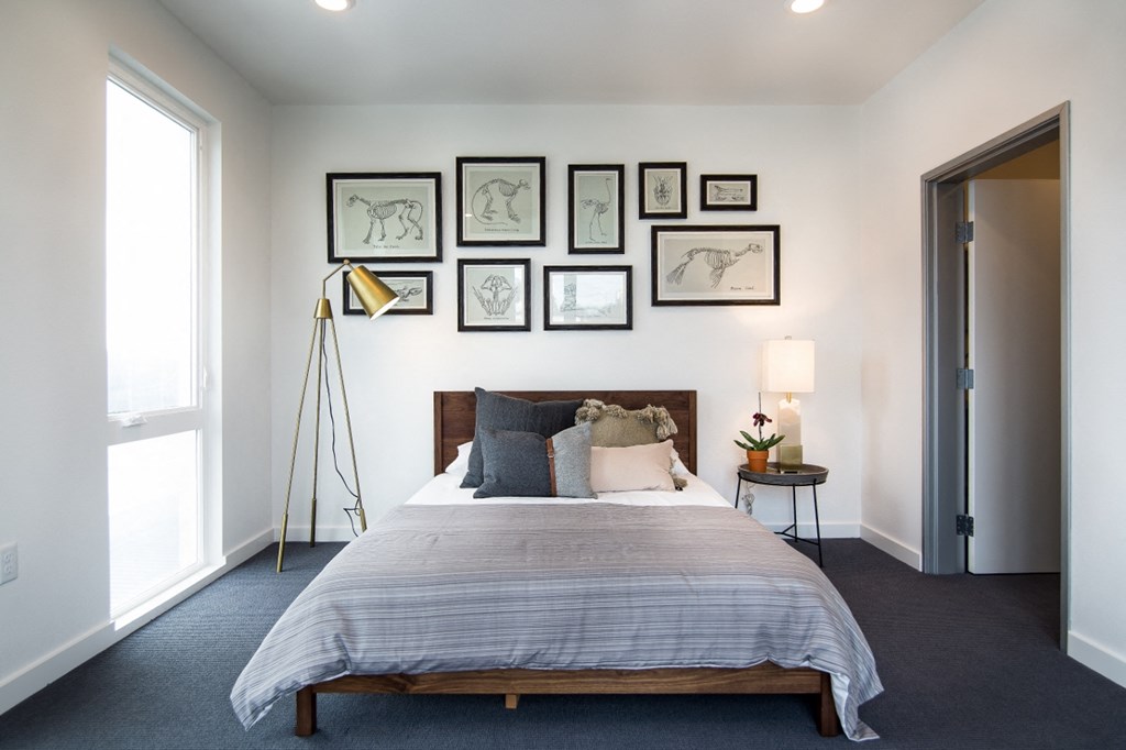 Goat Blocks Apartments Model Bedroom