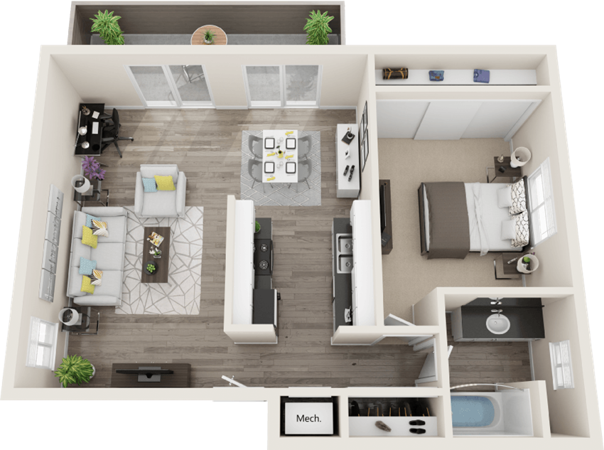 Hillside Gardens Apartments Castle Peak Floor Plan