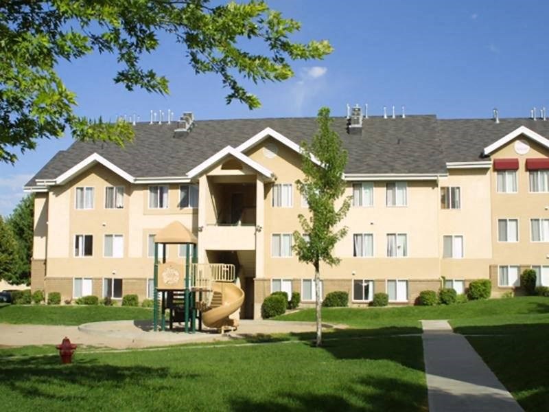 Holladay Hills Apartments Buildings and Playground