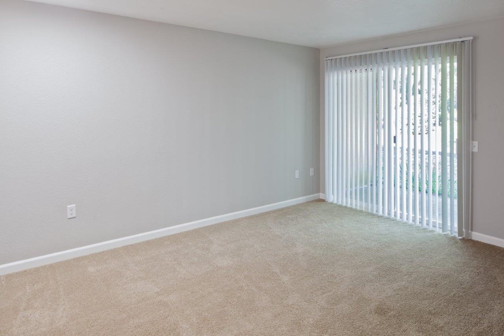 Trailmark Apartments Living Room and Patio Door