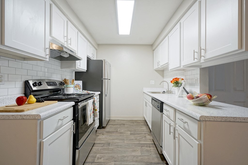 Novela Apartments Full Kitchen view