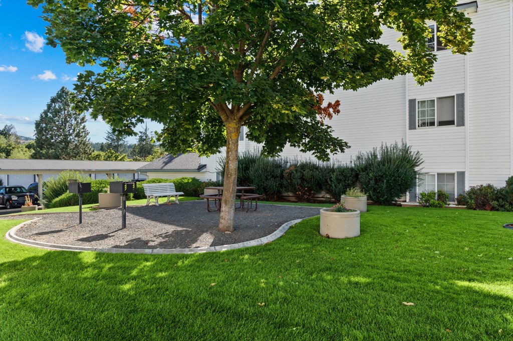 Farr Court Picnic Area and Green Grass