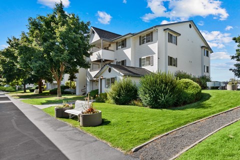 Farr Court Green Grass and Trail