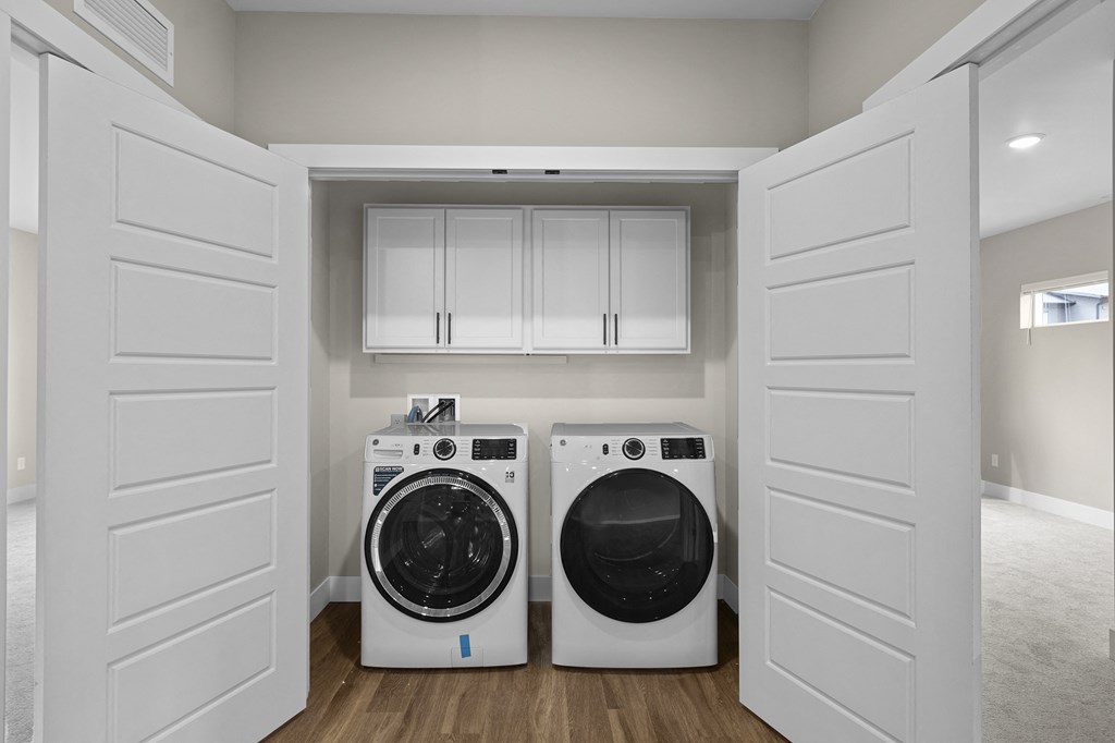 our apartments offer a laundry room with washer and dryer