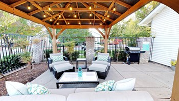 Jenna-Village-Club-House Covered Seating Area Jenna-Village-Club-House Covered Seating Area - Photo Gallery 5