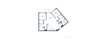 Jovie Lakeway Apartments in Lakeway, Texas Two Bedroom Floor Plan