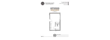 Junction Flats and Landing Studio B Flats Floor Plan